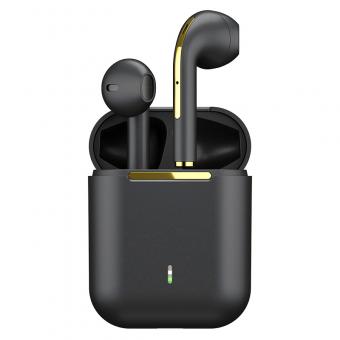 TWS Bluetooth Earbuds Wireless Earphones In-Ear Headset Black for Mobile