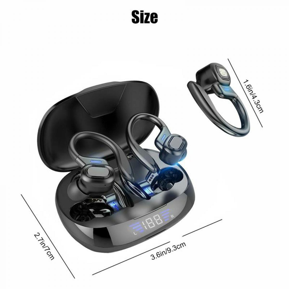 Fone Ouvido Wireless TWS Gamer Headset Bluettooh / Microfone Led