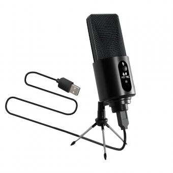 W111 192Khz/24Bit USB Condenser Microphone With Tripod Stand