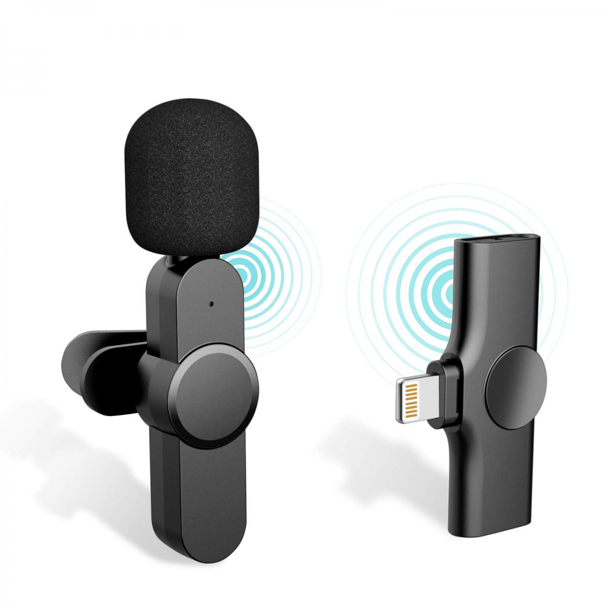 Lavalier Micrófono SmartMic inalámbrico Bluetooth para iPhone y