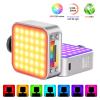 2500-9000k Dual-Color RGB LED Light 2000mah Double-Sided Portable Fill Light