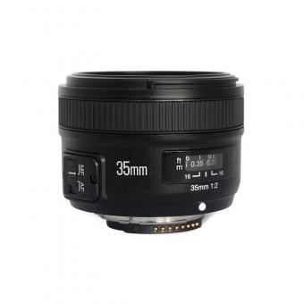 Yongnuo YN 35mm f/2 Standard Fixed Focus Lens Autofocus for Nikon F-mount Digital SLR Cameras