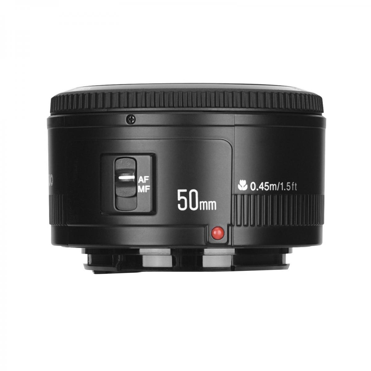 Yongnuo YN 50 mm f/1.8 標準固定焦点レンズ オートフォーカス