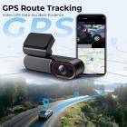 4G LTE Dash Cam Front Camera for Cars, Remote Live-View & Location, Event Video Alarm & Upload to Cloud Storage, 24/7 Parking Mode OBD Power Cable, Kentfaith
