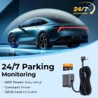 4K Dash Cam Front and Rear with GPS, 5G WiFi, Starlight Night Vision, G-Sensor, 24H Parking Mode Kentfaith