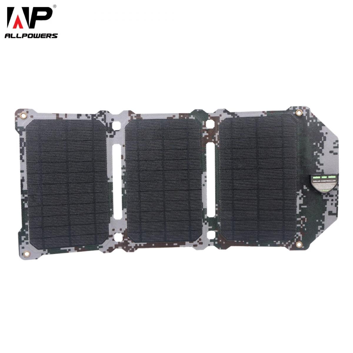 VEVOR 120-Watt Portable Monocrystalline Solar Panel IP67 ETFE