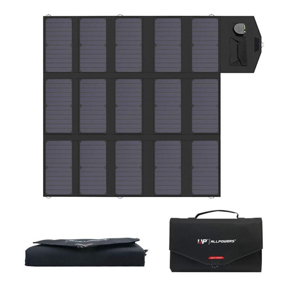 携帯型太陽電池パネル100 W（18 v直流出力付きデュアル5 v USB