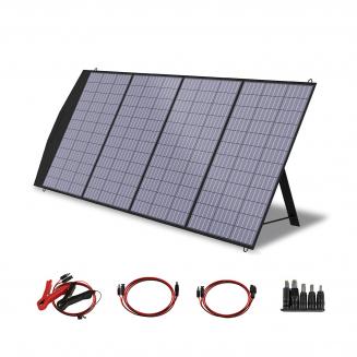 ALLPOWERS SP033 200W Painel Solar Portátil 18V Kit de Painel Solar Dobrável com Saída MC-4 Carregador Solar IP66 Impermeável para RV Laptops Gerador Solar Van Camping Off-Grid