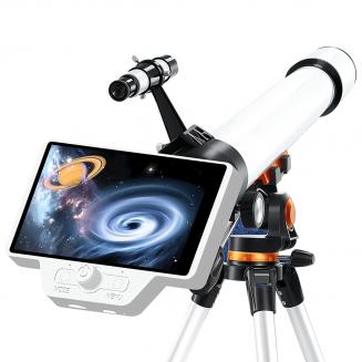 1.25" 0.965" Telescope Eyepiece Camera with 5" Display, Kentfaith WiFi 2K 40MP Telescope Eyepiece