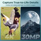 Cannocchiale da osservazione 4K con fotocamera, monoculare ad alta potenza con foto HD da 30MP, display esterno da 3 pollici, per birdwatching, Luna e stelle, treppiede incluso, Kentfaith