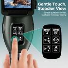 Cannocchiale da osservazione 4K con fotocamera, monoculare ad alta potenza con foto HD da 30MP, display esterno da 3 pollici, per birdwatching, Luna e stelle, treppiede incluso, Kentfaith