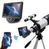 Telescope Electronic Eyepiece with 4.3in Screen, WiFi Live Stream, Capture 1080P Photos & Videos, Rechargeable, Kentfaith