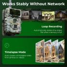 4G Cellular Trail Camera, 2.7K Videos 32MP Photos with Real-time Notifications, 0.3S Trigger Time, 65ft Night Vision, IP66 Waterproof, Kentfaith