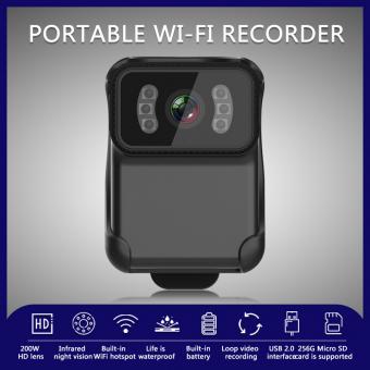 CS02 Portable Mini Camera, 2MP, 1080P, HD Infrared Night Vision WiFi Portable Recorder, Action Camera