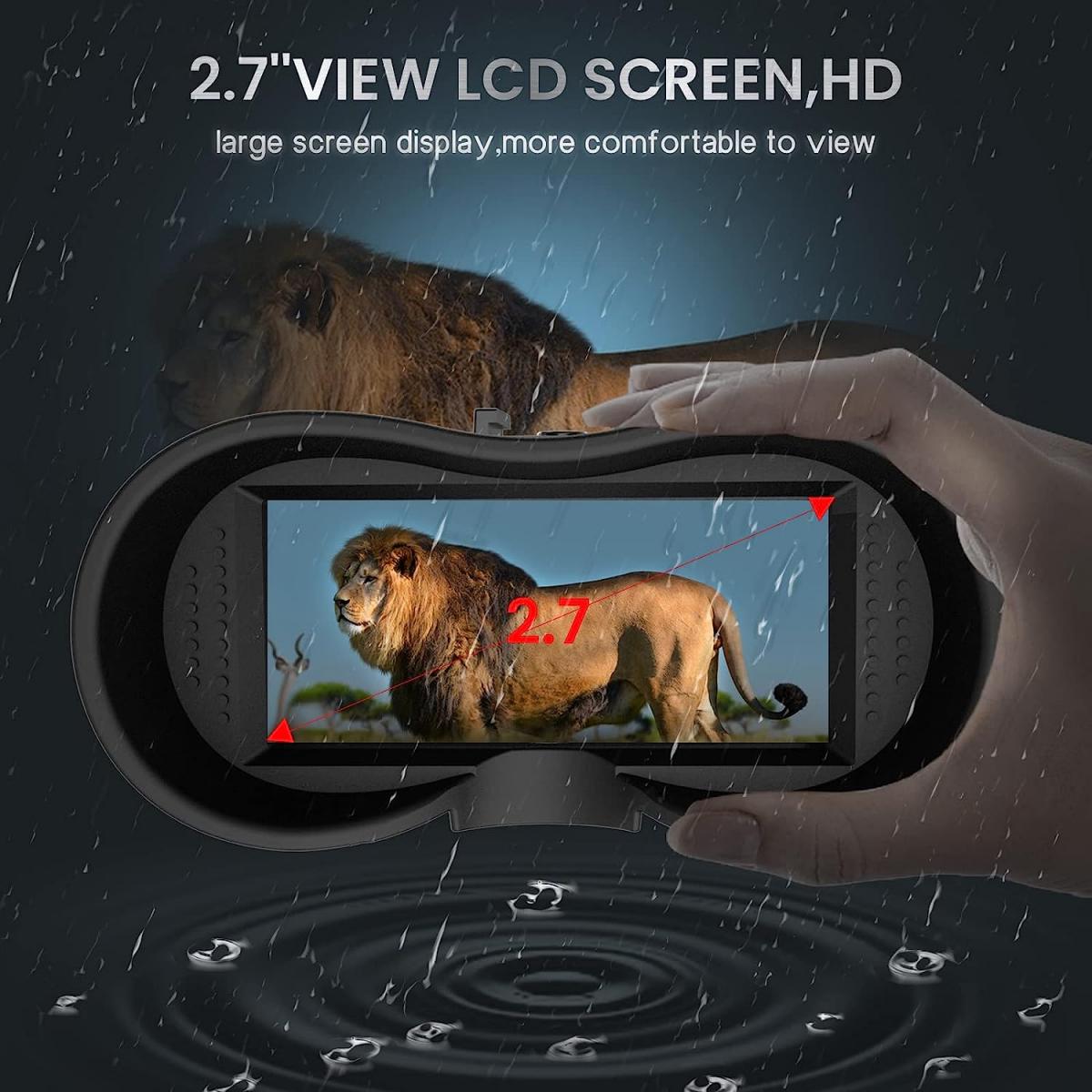 Helmet Night Vision Binoculars NV8160 Hunting & Wildlife KENTFAITH