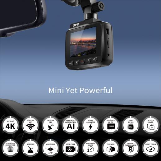 WiFi Car Wireless Mini DVR Camera Full HD 1080P 4k Auto Digital Video  Recorder Car Dash