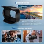 4K Câmera de Vídeo Profissional 60FPS para Filmagem, Cinema & Fotografia, Câmera Gravadora com Zoom 18X, Câmera Digital para Gravação de Vídeo, Tela de Toque Flip 4in, Tripés Leves, 64GB, Kentfaith