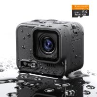 Underwater Action Camera 69ft/21m Caseless Waterproof 4K 60FPS Video WiFi Connection