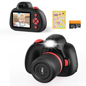 Digital Camera for Kids with Dual 48MP Cameras Auto Focus for 3-12 Years Kids Kentfaith Kids Camera