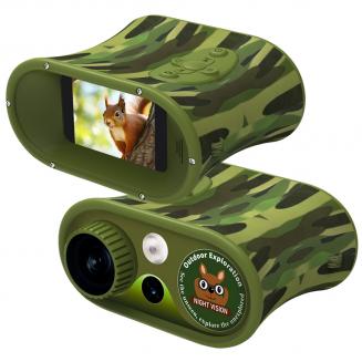 Infrared Night Vision Binoculars for Kids with 2.5K Video 48MP Photo 2.4" Display