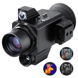 Thermal Imaging Monocular with 4K Infrared Night Vision 60Hz Frame Rate ＜25mk NETD Kentfaith Monocular for Both Day & Night