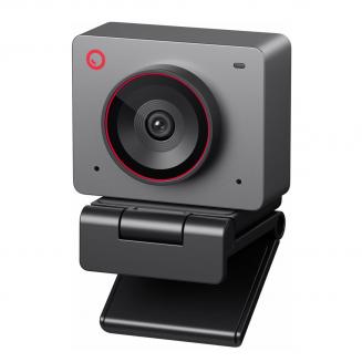 OBSBOT 4K 60 FPS Webcam for PC with 1/2" Sensor AI Framing & Autofocus Dual Mics Beauty Mode