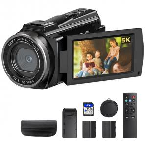 5K Digital Video Camera Camcorder WIFI IR Night Vision for Vlogging Youtube