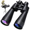 Zoom Binoculars 10-30x70 High Power Zoom with Tripod Adapter BAK4 Prism Kentfaith