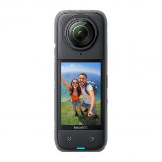 Insta360 X4, Waterproof 8K 360 Action Camera, 4K AI Video, Invisible Stick Removable Guards, 135Min