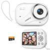 Digital Camera for Teens, 4K Videos 48MP Photos, Auto Focus, WiFi Transfer, 32GB Card, Kentfaith