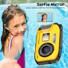 Underwater Camera for Kids 4K 48MP, 10FT/3M Waterproof, Dual Screen, for Snorkeling Swimming Kentfaith