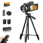 5K Video Camera with 10X Optical Zoom
