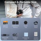 5K 75MP 디지털 카메라 포토그래피, 20X 광학 줌, 와이파이 유튜브 블로깅 카메라 오토포커스 & 듀얼 렌즈 셀카, 4인치 터치스크린 Kentfaith