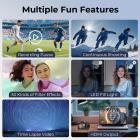 5K 75MP Digital Camera for Photography, 20X Optical Zoom, WiFi Youtube Vlogging Camera with Autofocus & Dual Lens for Selfie, 4in Touchscreen, 52mm Black Mist 1/4 + CPL Filter, Camera Tripod, Kentfaith