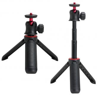 Camera Tripod, Portable Adjustable Light Stand with 1/4in Screw Quick Release, 360° Ball Head Camera Tripod for Camera Video, Lightweight for Travel, Kentfaith