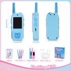 Walkie Talkies de Vídeo para Crianças, Alcance de 200M/656FT, Modificador de Voz, Câmera HD, Tela de 2 Polegadas, Brinquedos Recarregáveis para Interior e Exterior para Meninos e Meninas de 3-12 Anos, Pacote com 2, Kentfaith