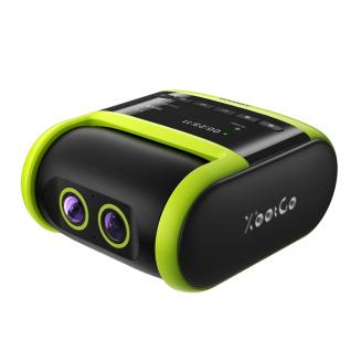 XbotGo Falcon All-in-One AI Action Camera, 4K Auto Tracking Sports Camera para futebol, basquete e futebol, gravador de esportes de equipe com dupla lente com streaming ao vivo, sem assinatura necessária (Edge Green)
