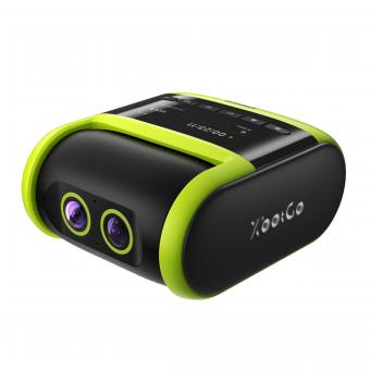 XbotGo Falcon All-in-One AI Action Camera, 4K Auto Tracking Sport Camera for Soccer, Basketball & Football, Dual-Lens Team Sports Recorder with Live Streaming, No Subscription Required (Edge Green)