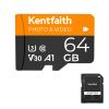 64GB Micro SD Card U3/V30/A1 with Adapter, Memory Card for Cameras, Borescopes,  Microscopes, Night Vision Goggles, Kentfaith