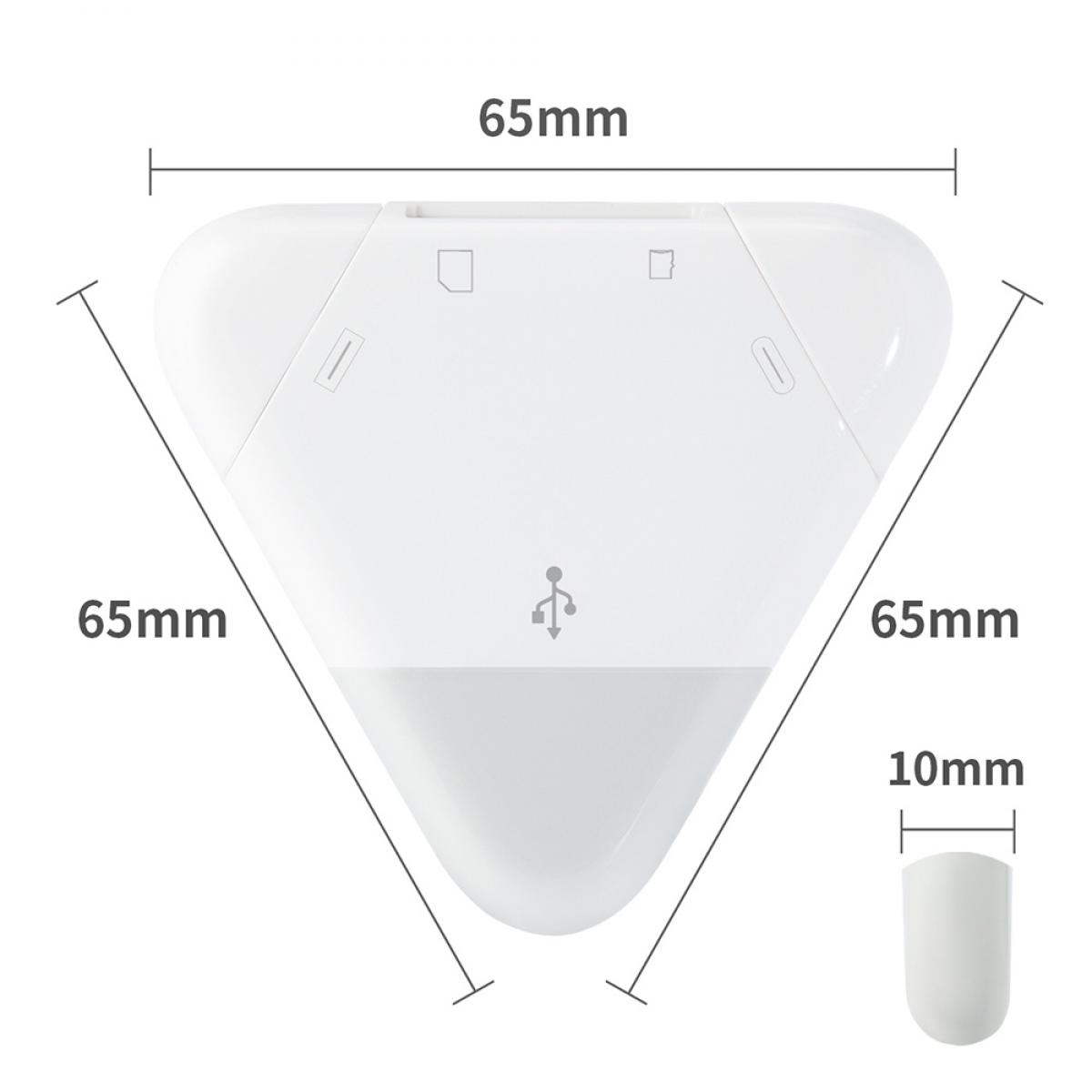 Atlantis Land Combo CIE 3.0 + CNS/CRS/TS lettore di card readers Interno  USB USB 2.0 Bianco, INFORMATICA, MEMORY, MEMORIE FLASH