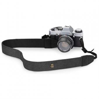 Retro Camera Shoulder Straps, Adjustable Neck Strap Suitable for All Slr Cameras (Nikon Canon Sony Pentax) Classic Black Woven