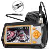 Endoscope Camera with dual lens, 1080P HD Borescope 5.5mm Inspection Camera with Metal Cable & 4.3'IPS Hard Screen - 65.6ft/20M