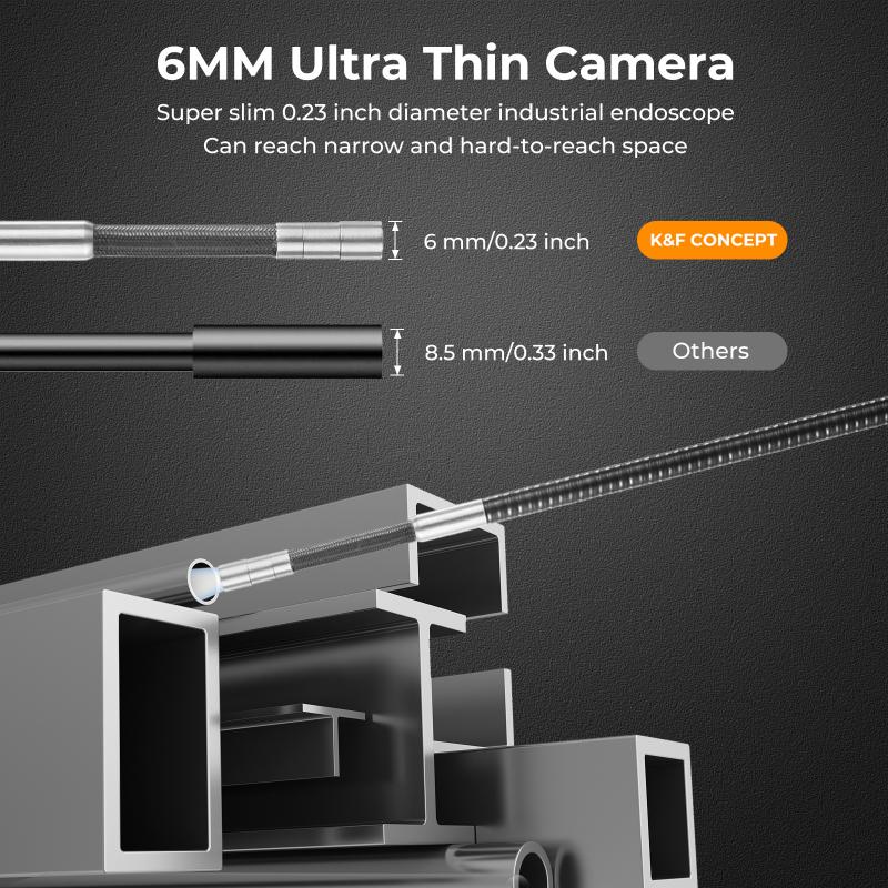 how big is an endoscope camera 2