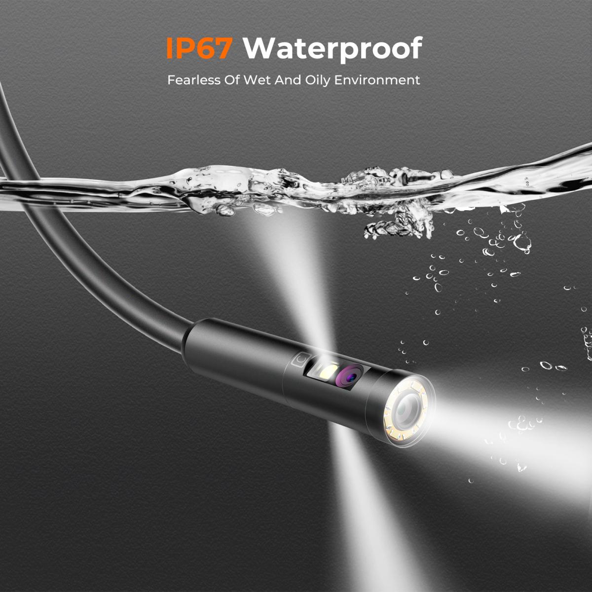 K&F Concept Industrial Borescope Camera 8mm K&F Concept