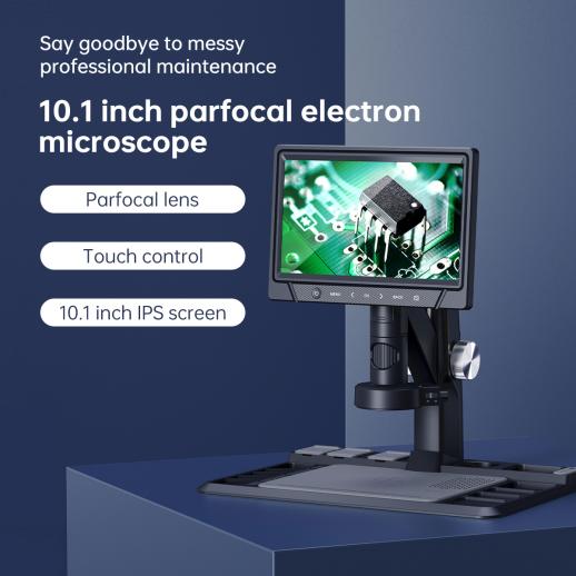 Dm9 7 LCD Digital Microscope 10X-1200X, 1080p Coin Microscope with 12mp Camera Sensor Work with Windows/Mac Os