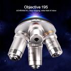 40X-5000X Microscópio Trinocular com Ocular Eletrônica WiFi & Mesa Mecânica, Oculares WF10X + WF25X, Condensador Abbe, Kentfaith