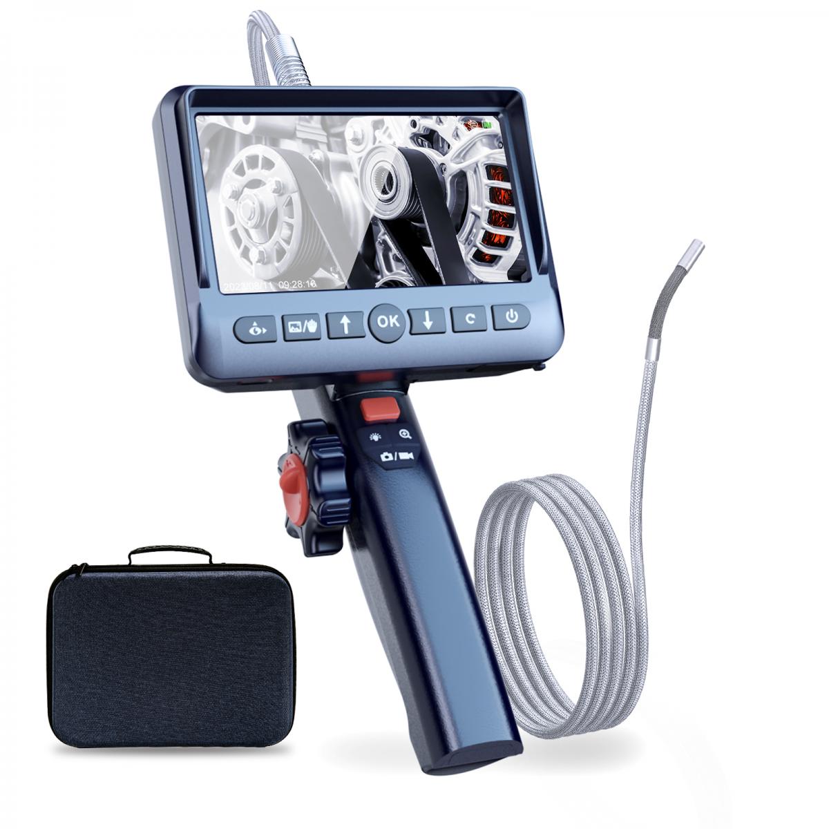 Kentfaith 0 15 Inch 3 9mm Smallest Borescope 5 Split Screen Endoscope Kentfaith 0 15 Inch 3 9mm Smallest Borescope 5 Split Screen Endoscope