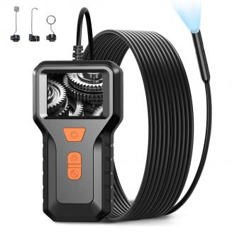 5m Small Inspection Camera with 1080P Image 2600mAh Battery 8 LED Light