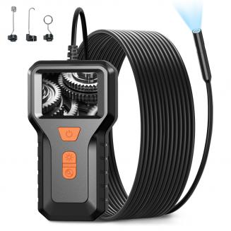 10m Small Inspection Camera with 1080P Image 2600mAh Battery 8 LED Light