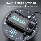 1920P 듀얼 렌즈 내시경 검사 카메라 4.5인치 디스플레이/PC/폰/패드용, 5m 케이블 8LED 하수도 배수관 Kentfaith